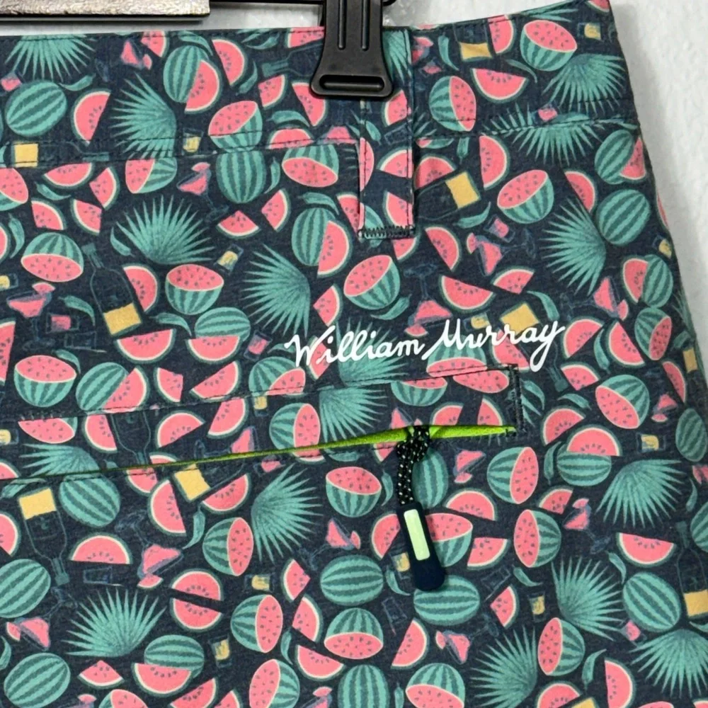 William Murray Watermelon Print Our Water Hazard Shorts
